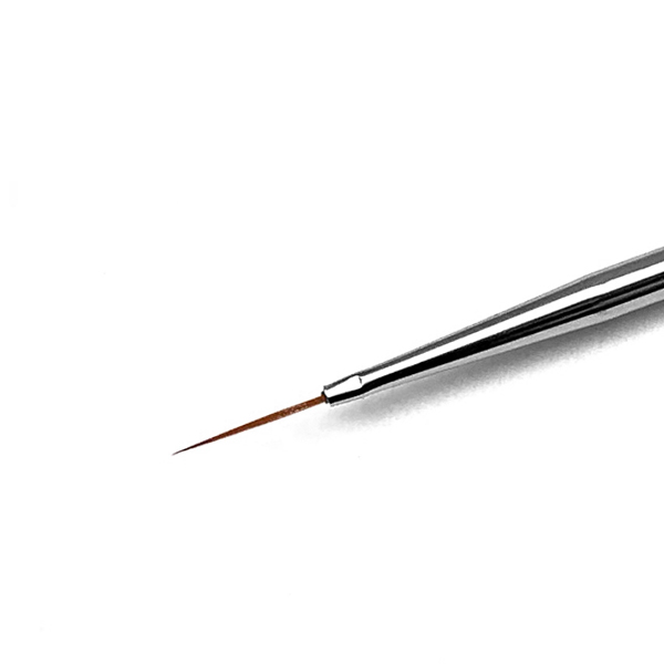 ruNail, Кисть для дизайна Mini Stripper Synthetic ANL №6