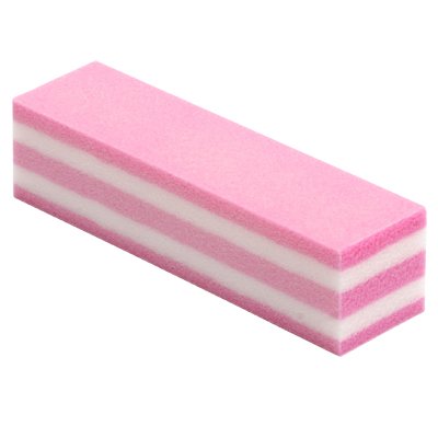 Irisk, Блок четырехсторонний шлифовальный Пастила (04 Розовый)