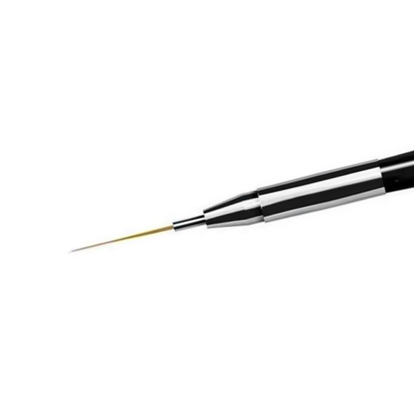 ruNail, Кисть для дизайна Nail Art Nylon, 4 мм №000/1