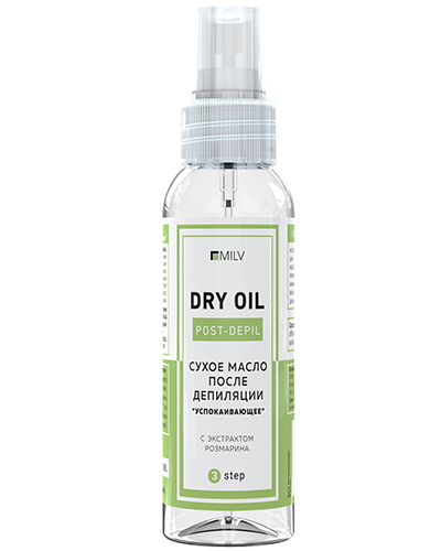 MILV, Сухое масло после депиляции Успокаивающее, 100 мл