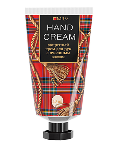 MILV, Защитный крем для рук с пчелиным воском Ананас, 40 мл