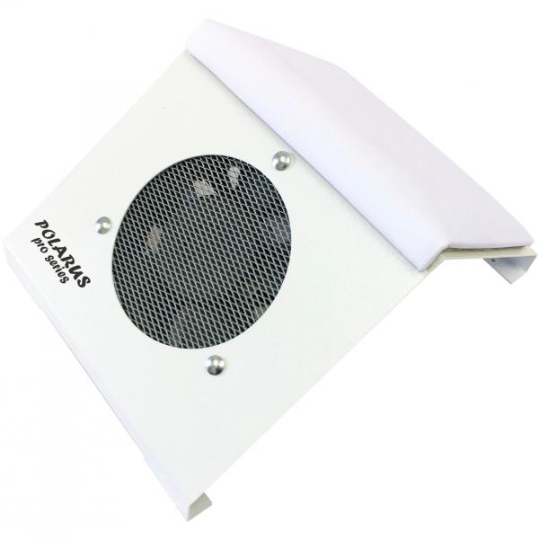 Polarus, Пылесос для маникюра ND-PRO (white-plus) настольный с подушкой белый, 80 Вт