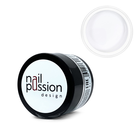 Nail Passion, Гель-краска для френча Белая, 5 мл