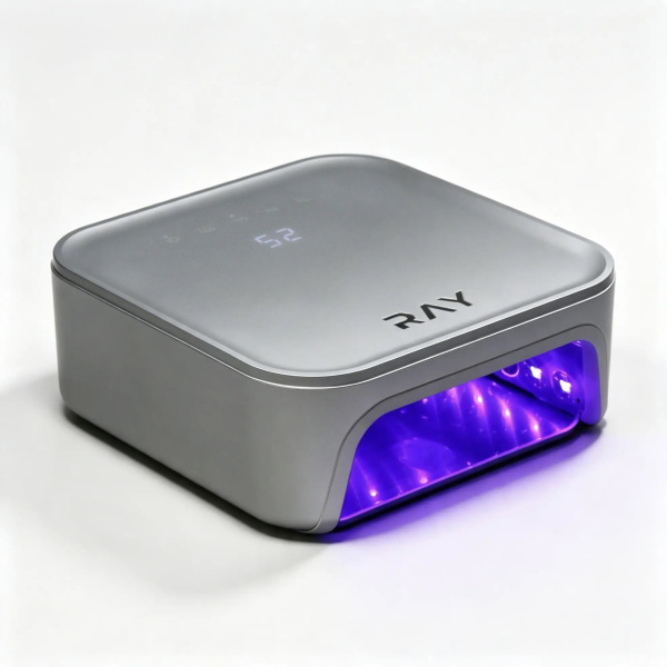 Лампа для сушки ногтей RAY BASIC 2.0, серебряная Лампы