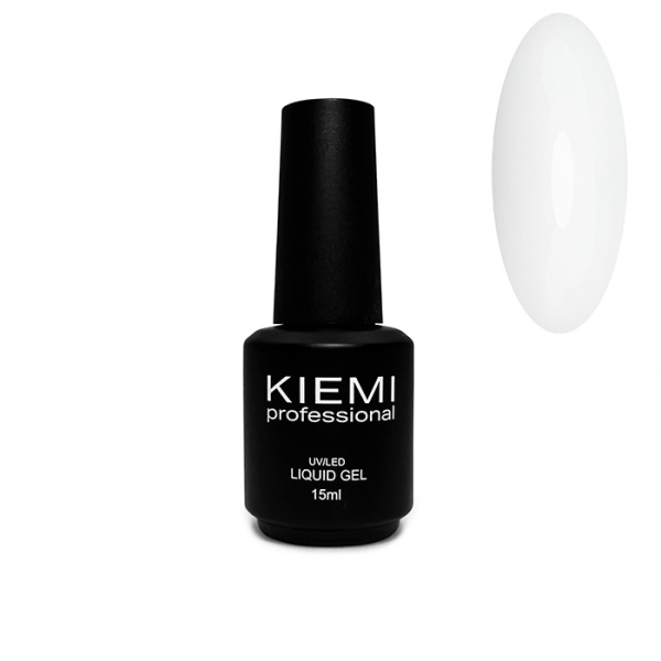 KIEMI, Гель жидкий Liquid Angora для моделирования и укрепления, 15 мл