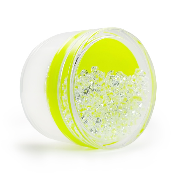 Pink House, Штамп для стемпинга A030 маленький со стразами (желтый)