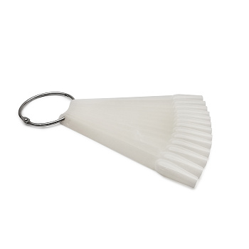 Палитра на кольце зауженная балерина молочная, 50 шт