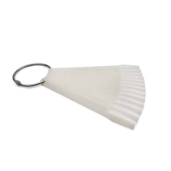 Палитра на кольце зауженная балерина молочная, 50 шт