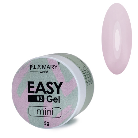 F.L.Y.MARY, Гель EASY Gel 03 mini (розовый), 5g