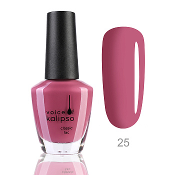 Voice of Kalipso, Стойкий лак Classic Lac № 25, 15 мл 