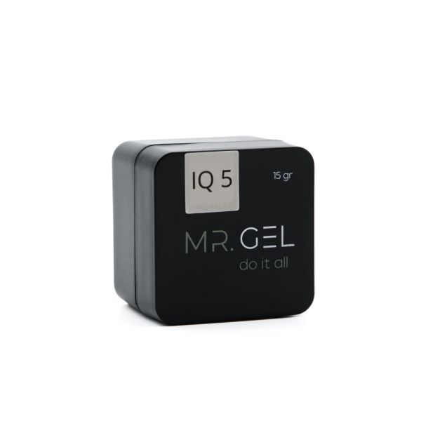 Mr.Gel, Гель для наращивания и укрепления ногтей IQ gel № 5, 15 мл