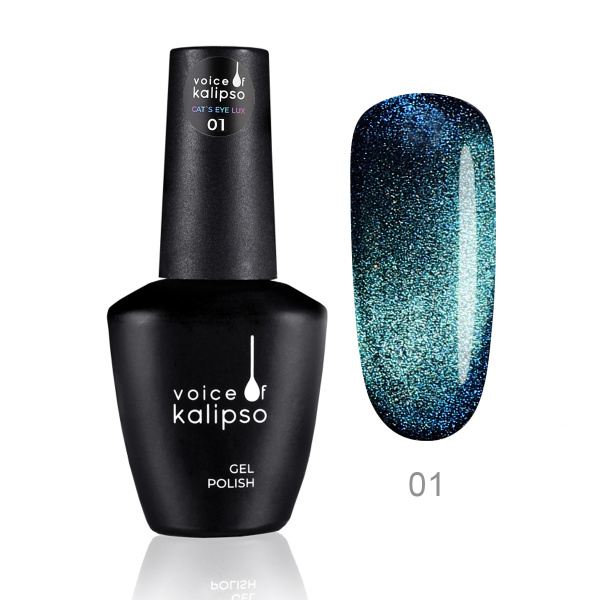 Voice of Kalipso, Гель-лак Cat’s Eye Lux 01, 10 мл