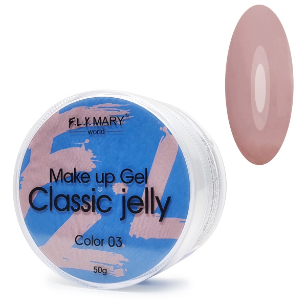 F.L.Y.MARY, Гель-желе Classic Jelly 03 (универсальный розовый камуфляж), 50g