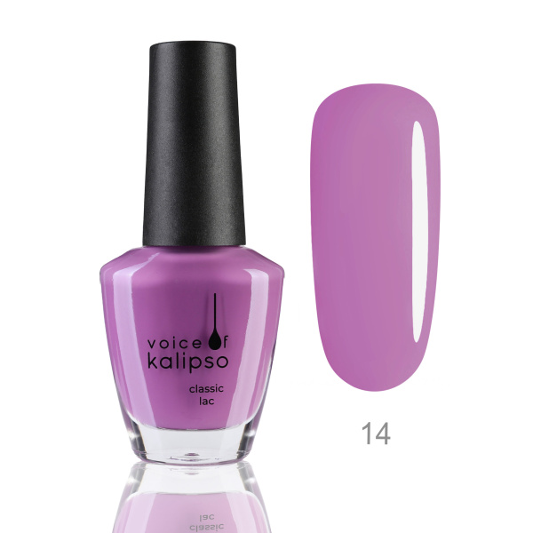 Voice of Kalipso, Стойкий лак Classic Lac № 14, 15 мл 