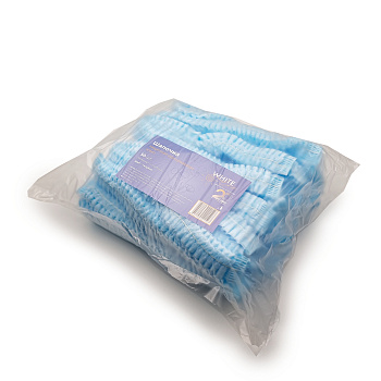 White line, Шапочка-клип №50 (голубая)