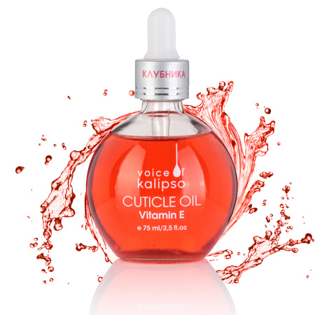 Voice of Kalipso, Масло для кутикулы Клубника, 75 мл