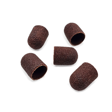 ruNail, Колпачок абразивный 10/15 (мм) 180 грит (5 шт)