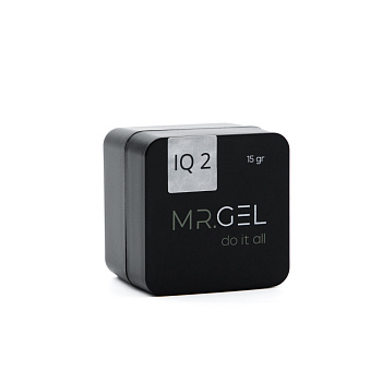 Mr.Gel, Гель для наращивания и укрепления ногтей IQ gel № 2, 15 мл