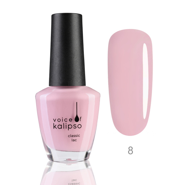 Voice of Kalipso, Стойкий лак Classic Lac № 8, 15 мл 