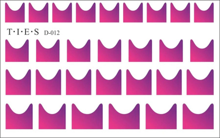 TIES, Пленка D-012 (френч) Lux