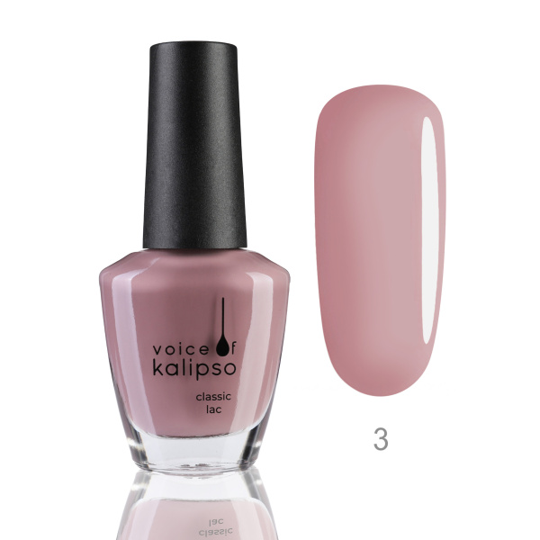 Voice of Kalipso, Стойкий лак Classic Lac № 3, 15 мл 