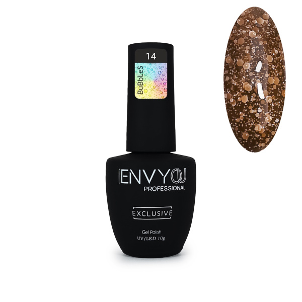 ENVY, Гель-лак Bubbles №14, 10g