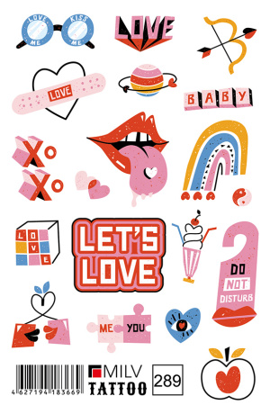 MILV, Переводные татуировки 289