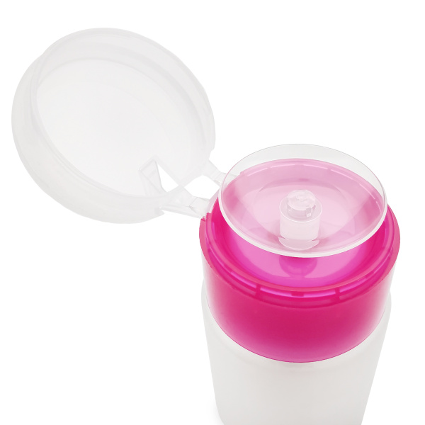 Дозатор с помпой (розовый ободок), 60 мл