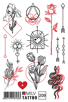 MILV, Переводные татуировки 209