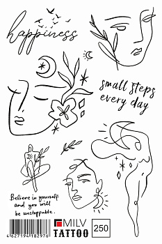 MILV, Переводные татуировки 250