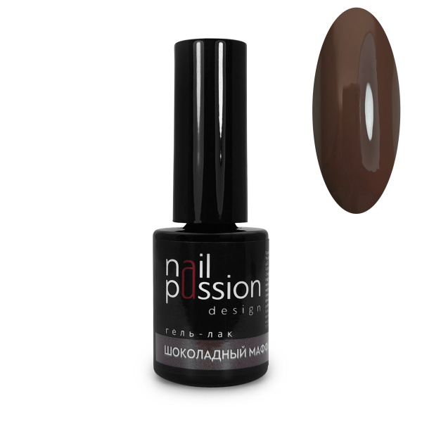 Nail Passion, Гель-лак Шоколадный маффин арт.2007 