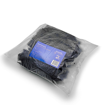 White line, Шапочка-клип №50 (черная)