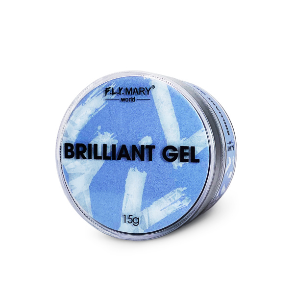 F.L.Y.MARY, Гель-желе Soft Jelly Brilliant (воздушный желеобразный самовыравнивающийся), 15g