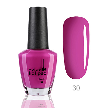Voice of Kalipso, Стойкий лак Classic Lac № 30, 15 мл 