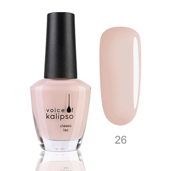 Voice of Kalipso, Стойкий лак Classic Lac № 26, 15 мл 