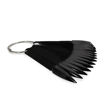 Палитра на кольце острые черные, 50 шт