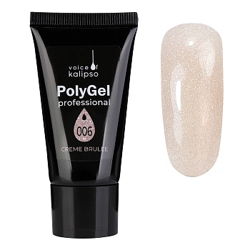 Voice of Kalipso, Полигель №006 Creme Brulee, 30 мл