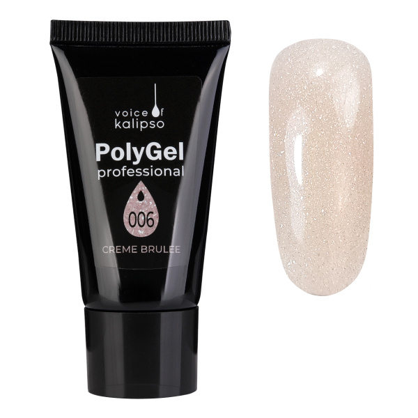 Voice of Kalipso, Полигель №006 Creme Brulee, 30 мл