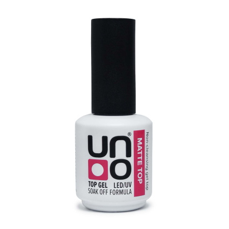 UNO, Топ для гель-лака Matte с бархатным эффектом, 16g