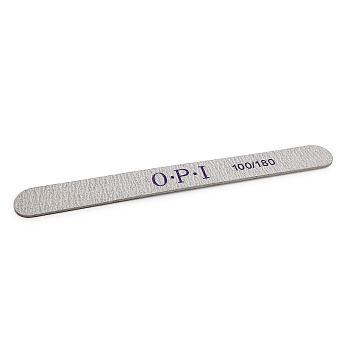 OPI, Пилка Зебра 100/180 овал (на дереве)
