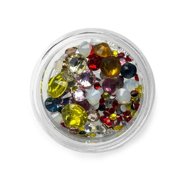 Irisk, Стразы Микс цветной №03