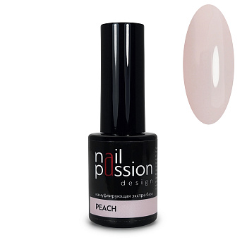 Nail Passion, База камуфлирующая экстра Peach