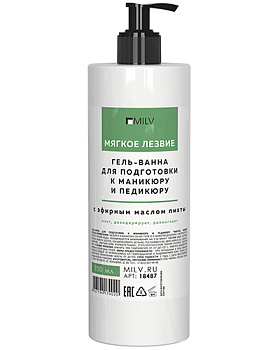MILV, Гель-ванна Мягкое лезвие (с эфирным маслом пихты), 700 мл