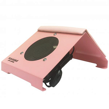 Polarus, Пылесос для маникюра ND-PRO (pink-plus) настольный с подушкой розовый, 80 Вт