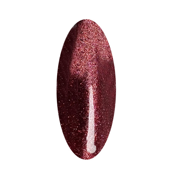 Nail Passion, Гель-лак красный рояль светоотражающий арт.6023
