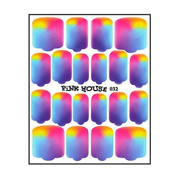 Pink House, Пленка для ногтей 32 комбинированная