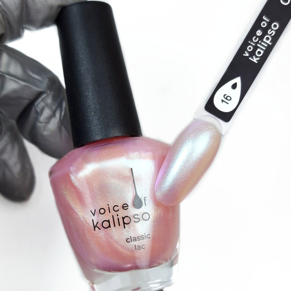 Voice of Kalipso, Стойкий лак Classic Lac № 16, 15 мл 