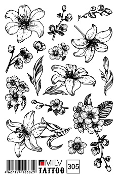 MILV, Переводные татуировки 305