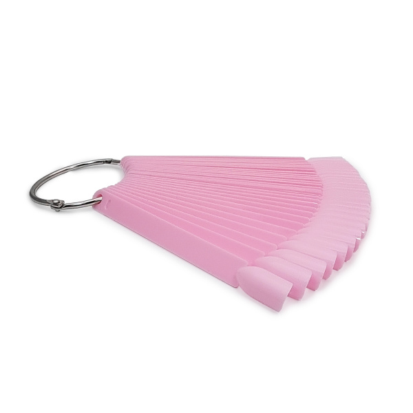 Палитра на кольце квадрат розовая, 50 шт