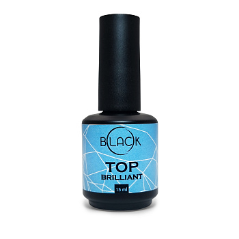 Black Professional, Топовое покрытие Brilliant, 15 мл 